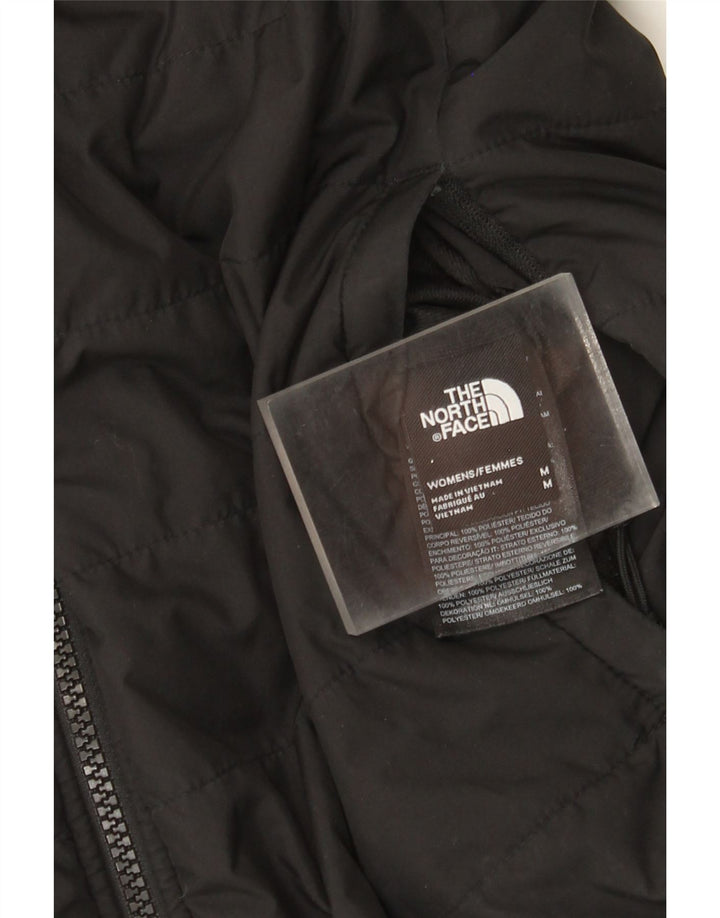 The North Face γυναικείο αναστρέψιμο μπουφάν με επένδυση UK 14 Μεσαίο μαύρο πολυεστέρα