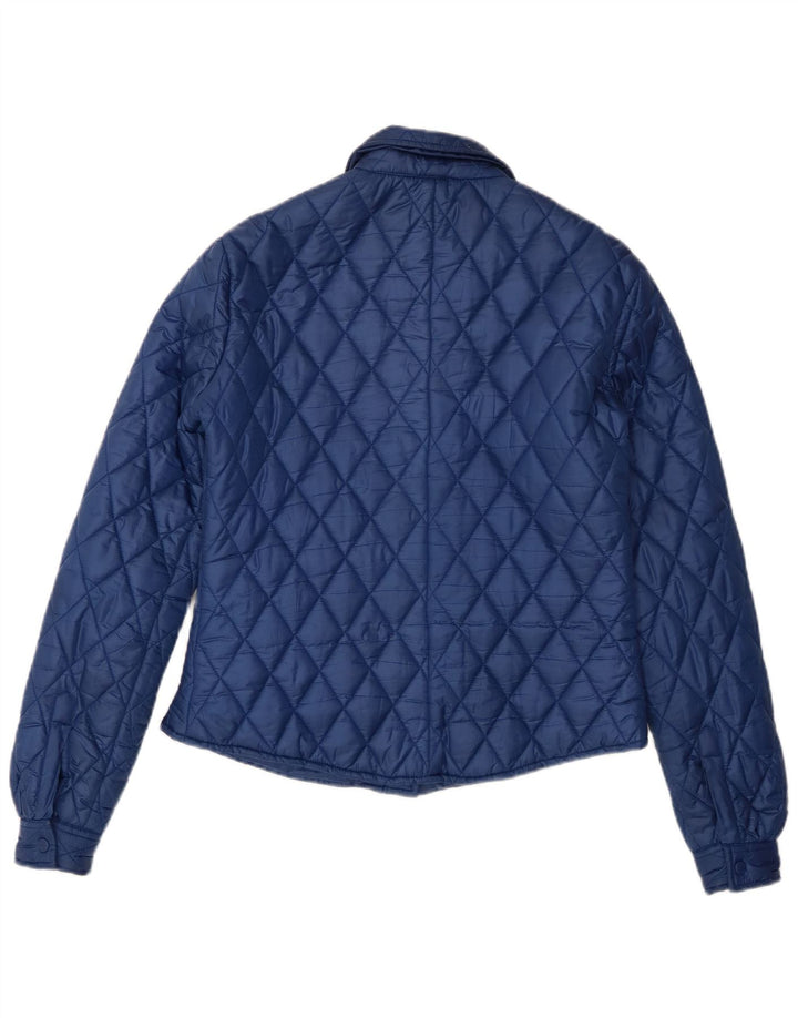 Aspesi Γυναικείο Καπιτονέ μπουφάν UK 12 Medium Blue Polyester