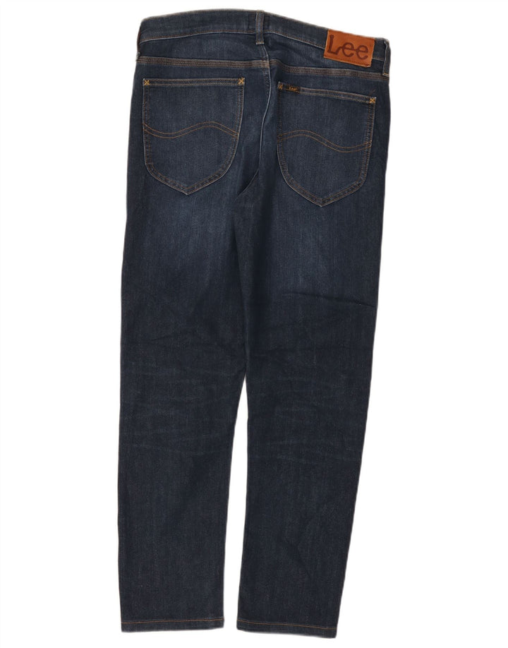 Lee Mens Daren Slim Jeans W31 L27 Navy Blue Cotton