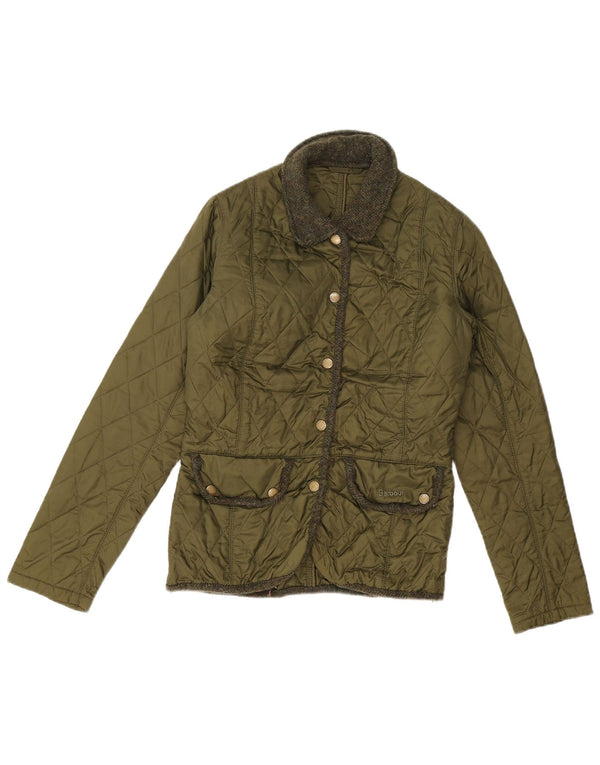 Γυναικείο καπιτονέ μπουφάν Barbour UK 8 Small Khaki