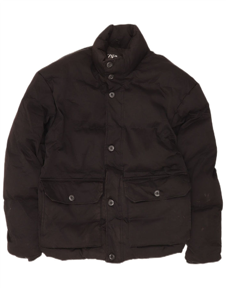 Zara Ανδρικό μπουφάν UK 36 Small Black