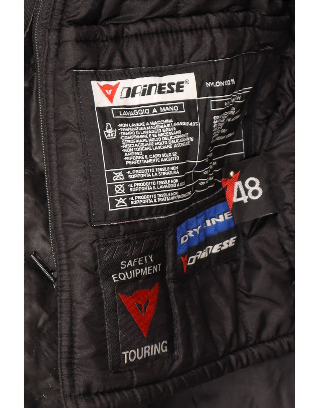 DAINESE Ανδρικό Μπουφάν Biker Μοτοσικλέτας Μέγεθος 48 Medium Black Colourblock