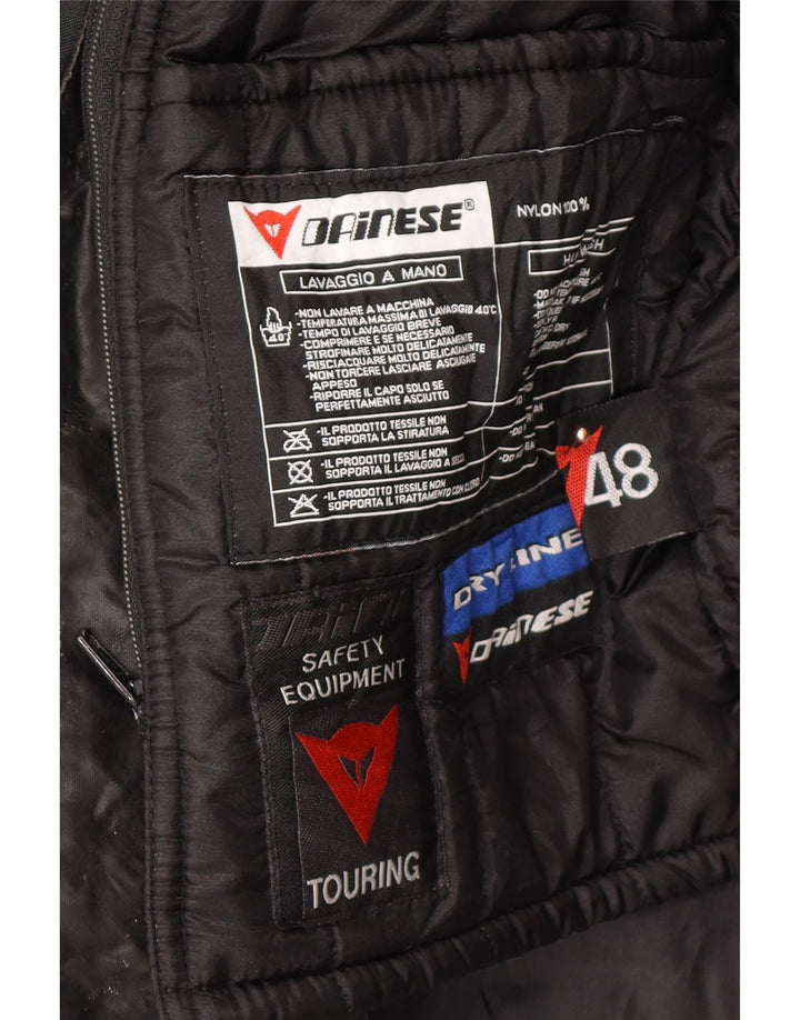 DAINESE Ανδρικό Μπουφάν Biker Μοτοσικλέτας Μέγεθος 48 Medium Black Colourblock