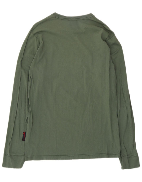 Dolce & Gabbana Γυναικείο Μπλουζ μακρυμάνικο IT 48 XL Χακί βαμβακερό