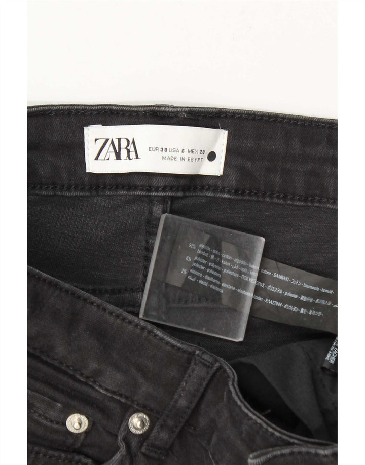 Zara Γυναικείο Τζιν EU 38 Small W28 L31 Γκρι βαμβακερό