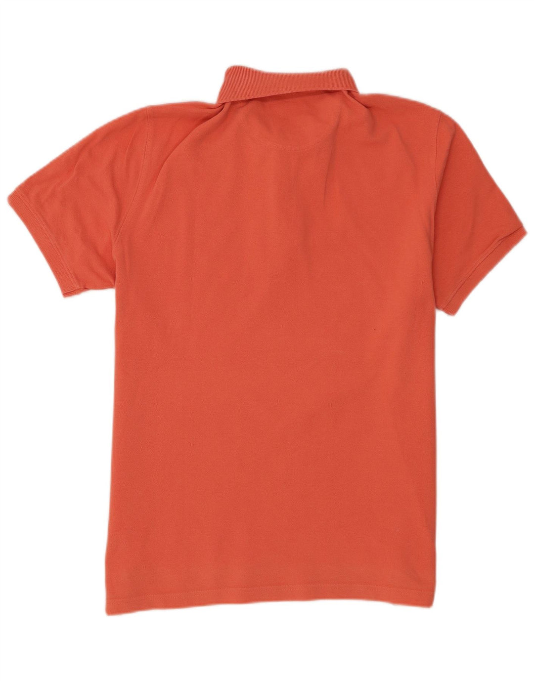 Massimo Dutti ανδρικό μπλουζάκι πόλο με κανονική εφαρμογή XL πορτοκαλί