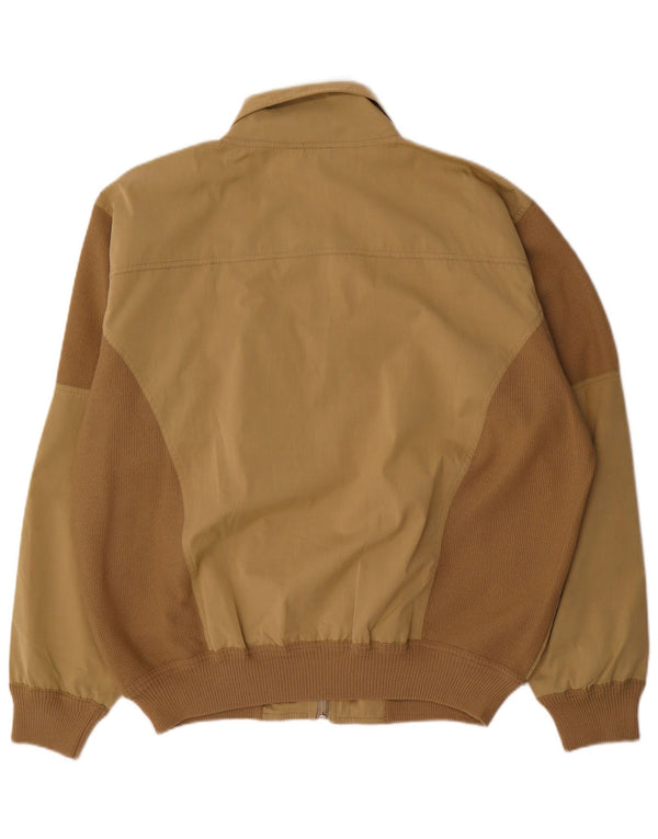 Vintage Ανδρικό Μπουφάν Bomber IT 52 XL Beige Colourblock