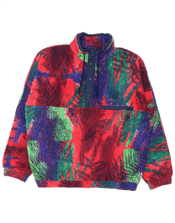 Colmar Ανδρικό κουμπιά Fleece Jumper XL Πολύχρωμο Floral Πολυεστέρας