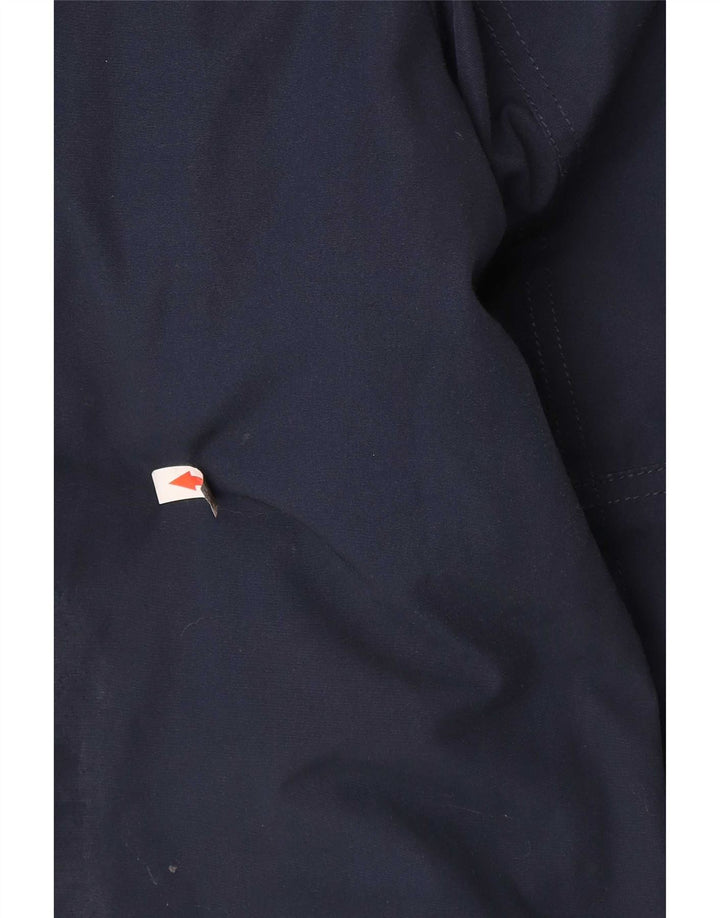 Ανδρικό παλτό με κουκούλα Tommy Hilfiger UK 38 Medium Navy Blue