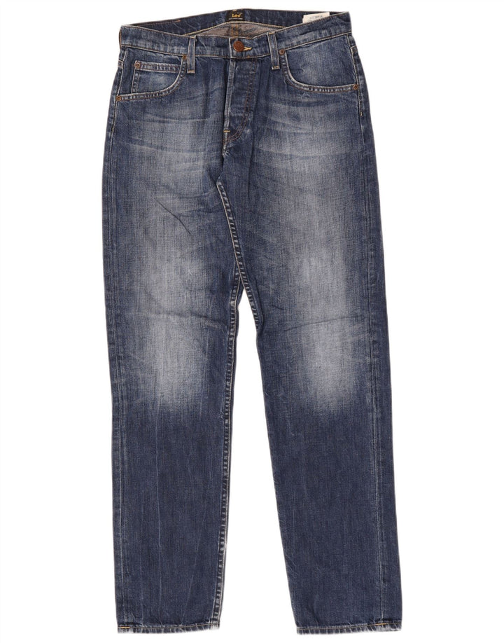 Τζιν Lee Mens Chase Tapered W29 L31 Blue Cotton