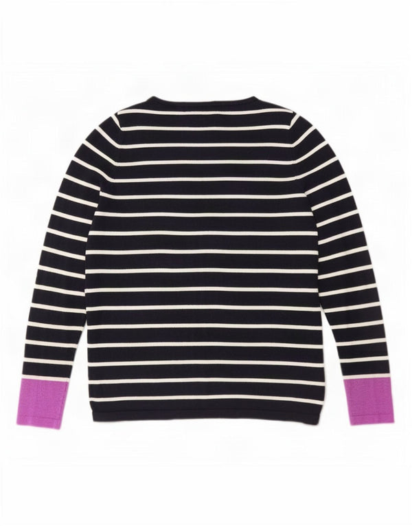 Marks & Spencer Γυναικείο πουλόβερ με λαιμόκαυστο UK 10 Small Navy Blue