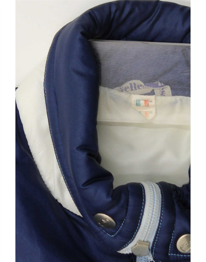 Ellesse Γυναικείο μπουφάν με επένδυση IT 44 Medium Blue Colourblock