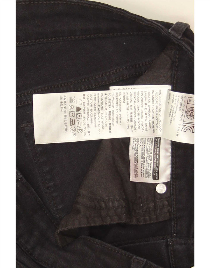 Levi's Womens 712 Slim Jeans W30 L32 Μαύρο βαμβακερό