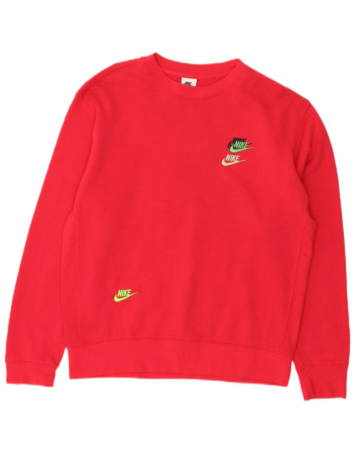Ανδρικό φούτερ Nike Jumper Μεσαίο κόκκινο βαμβακερό