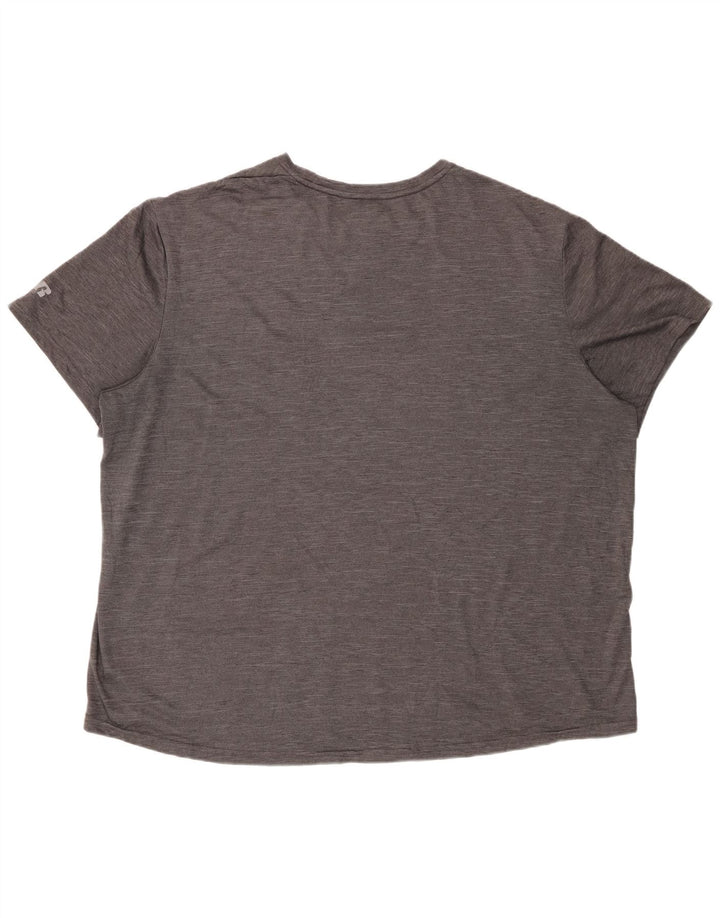 Ανδρικό T-Shirt RUSSELL ATHLETIC Top 2XL Γκρι Πολυεστέρας