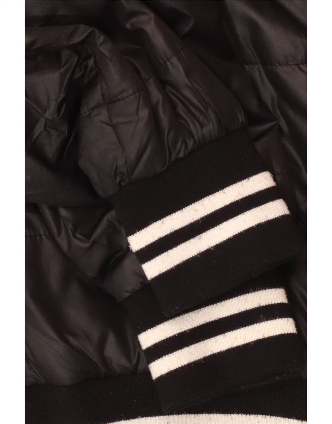 Kappa Ανδρικό μπουφάν με κουκούλα UK 42 XL Μαύρο πολυεστέρα