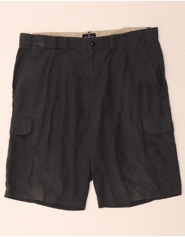 Ανδρικό σορτς Marks & Spencer Blue Harbour Cargo W38 XL Navy Blue Cotton