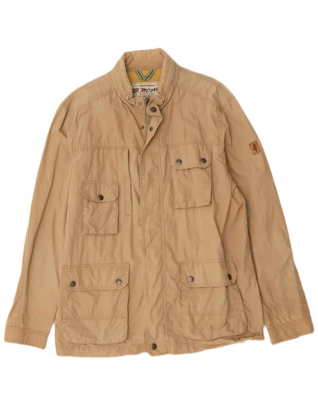 Marlboro Classics Ανδρικό μπουφάν με κουκούλα Utility UK 44 2XL Beige