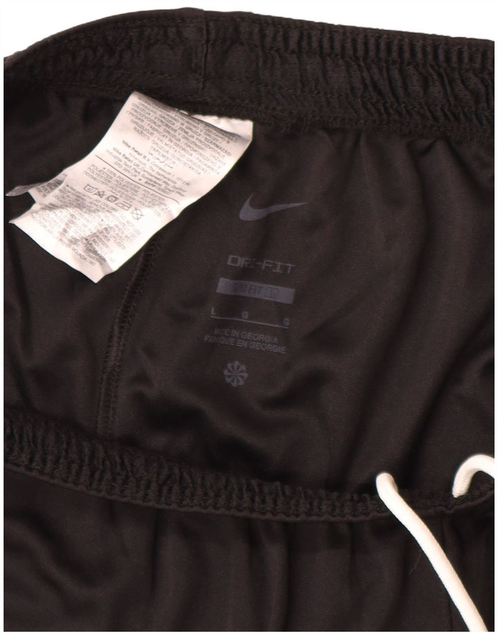 Ανδρικό Nike Dri Fit Slim αθλητικό σορτς μεγάλο μαύρο πολυεστέρα
