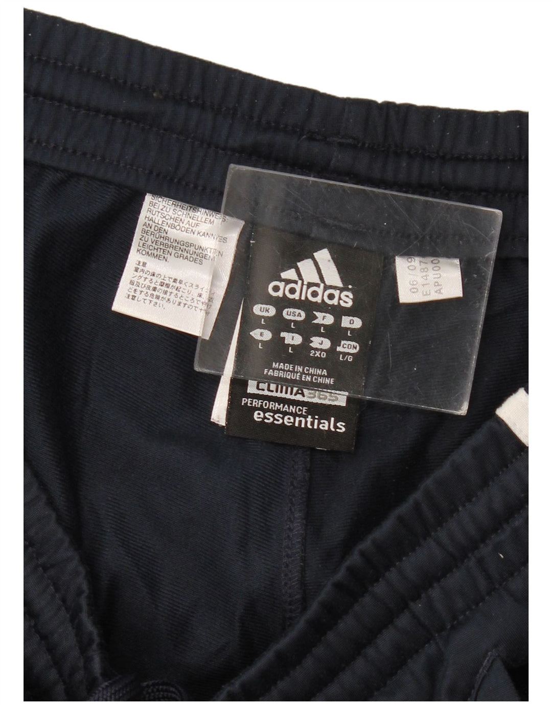 ADIDAS Ανδρικές φόρμες Clima 365 Παντελόνια Μεγάλο Navy Blue Polyester
