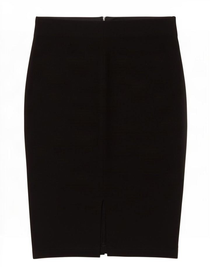 Zara Γυναικεία Pencil Φούστα Small W26 Μαύρη