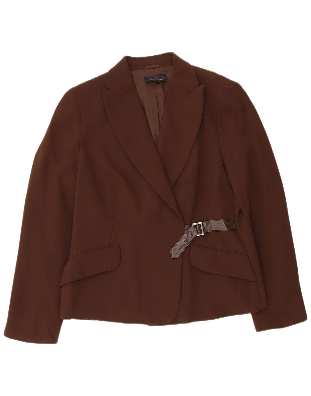 LUISA SPAGNOLI Γυναικείο σακάκι σακάκι IT 48 XL Καφέ Πολυεστέρας