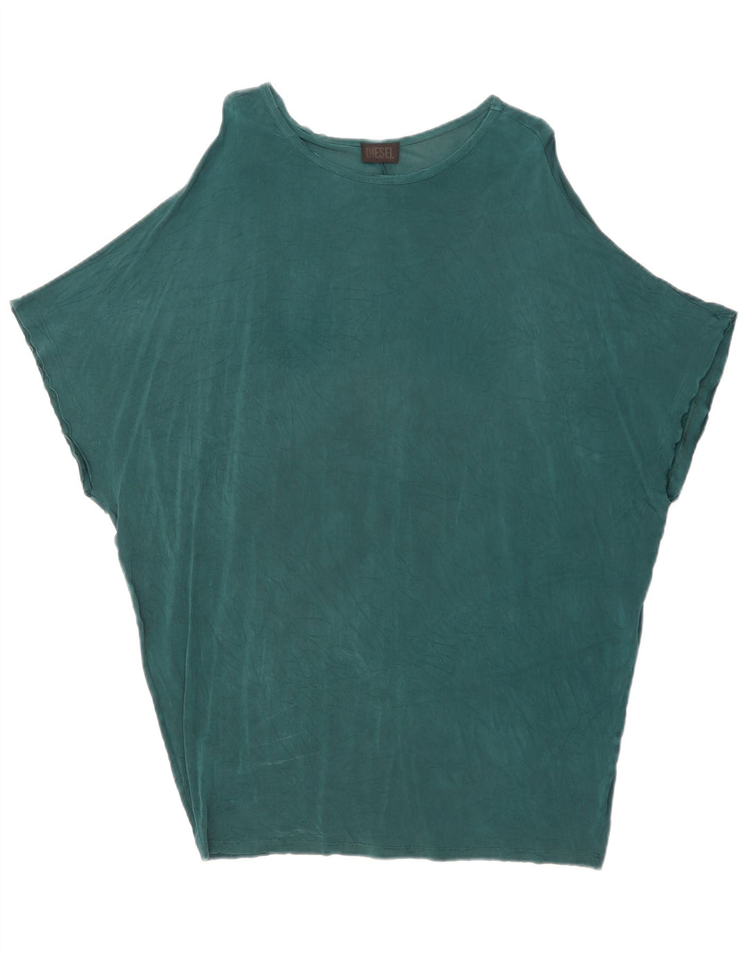 Diesel γυναικεία μπλούζα μπλούζα τοπ UK 14 Medium Green