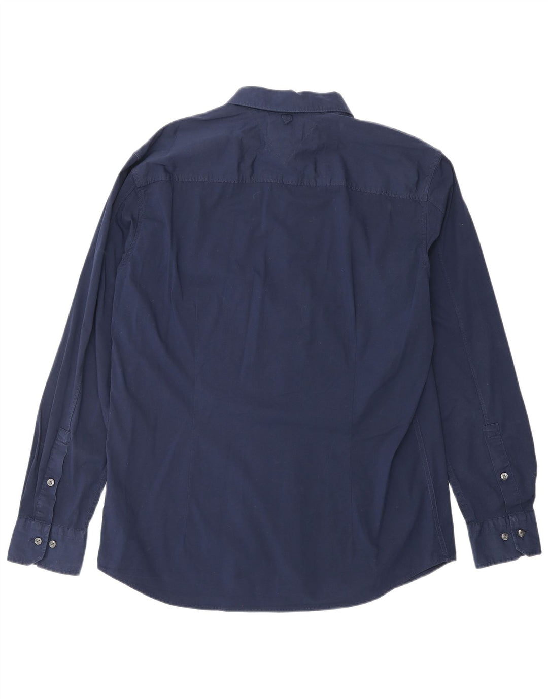 TOMMY HILFIGER Ανδρικό πουκάμισο Slim Fit XL Navy Blue Cotton