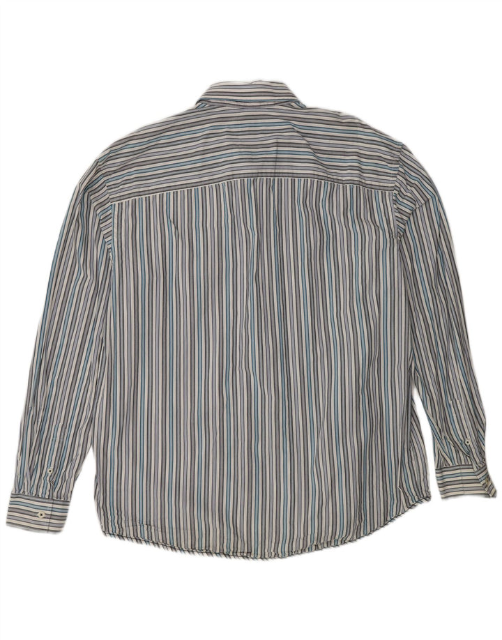 Ανδρικό πουκάμισο Dockers μέγεθος 50/52 2XL Λευκό ριγέ