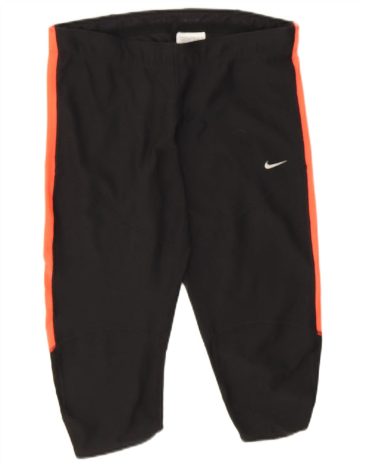 Γυναικεία κολάν Nike Dri Fit Capri UK 12 Medium Black Colourblock