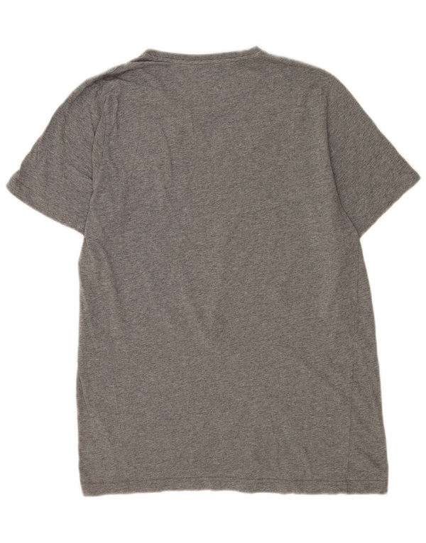 Puma Mens Graphic T-Shirt Top Large Grey Flecked