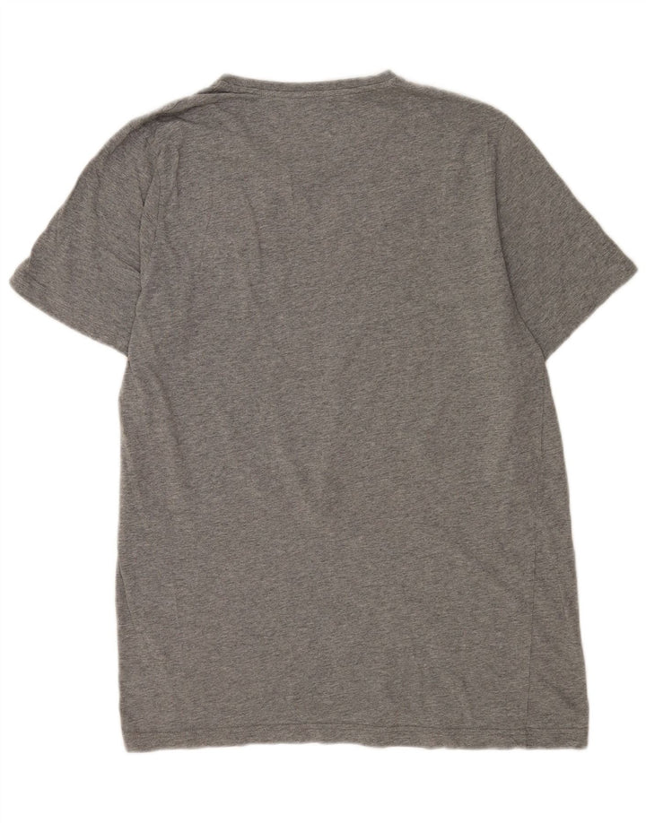 Ανδρικό γραφικό μπλουζάκι Puma Top Large Grey Flecked