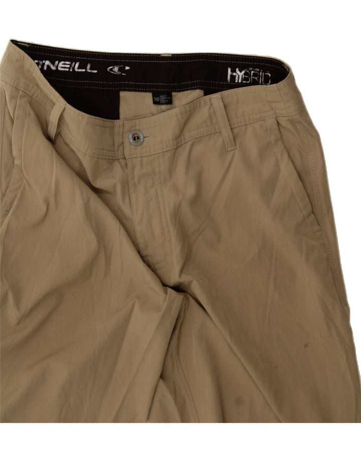 O'NEILL Mens Chino Shorts W30 Medium Beige Polyester Vintage O'Neill and Second-Hand O'Neill from Messina Hembry 