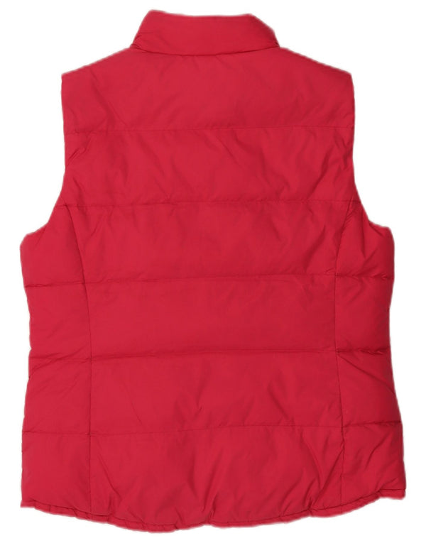 J. Crew Womens Reversible Padded Gilet UK 12 Medium Pink Nylon
