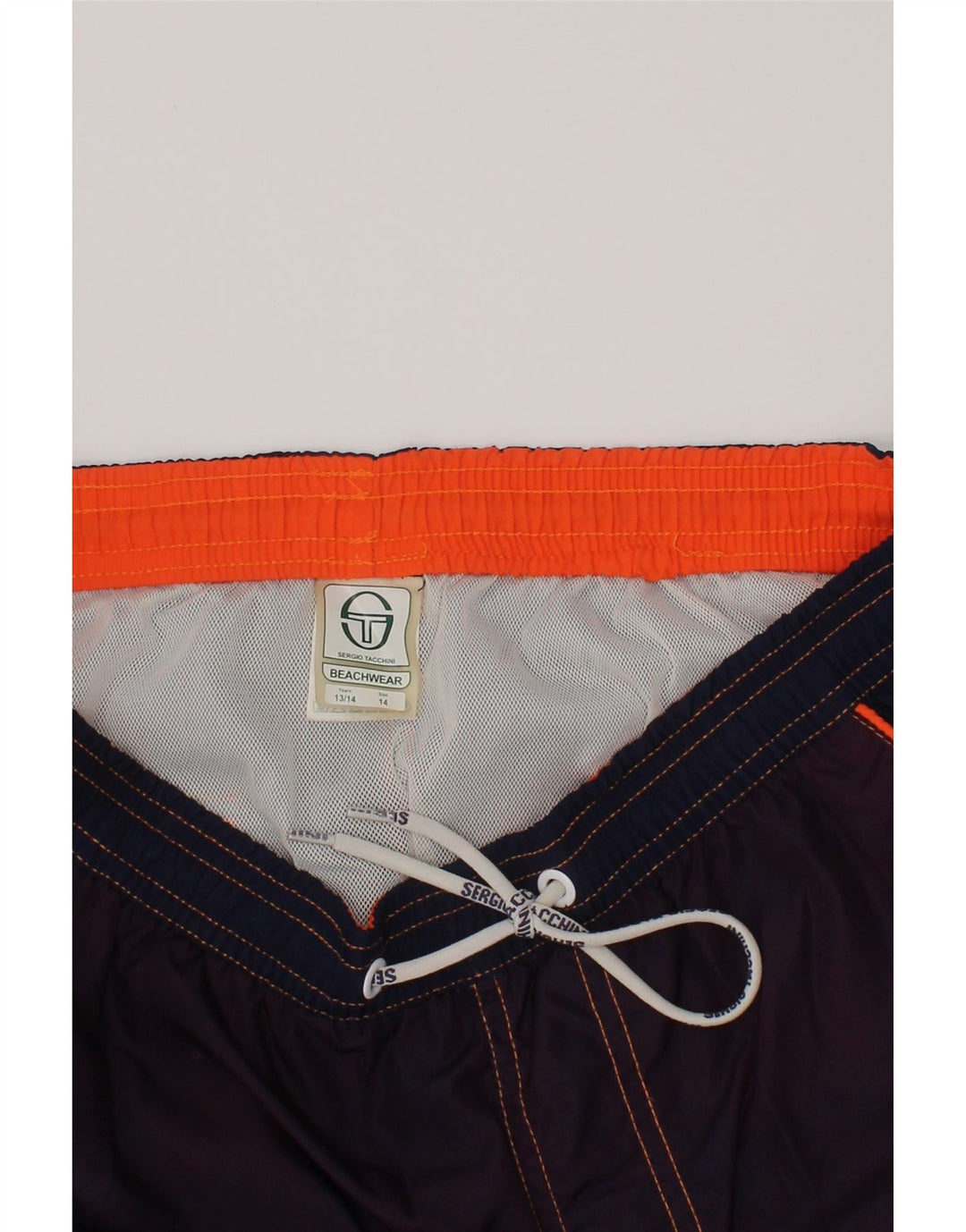 Σορτς κολύμβησης για αγόρια Sergio Tacchini 13-14 ετών με μπλε στίγματα