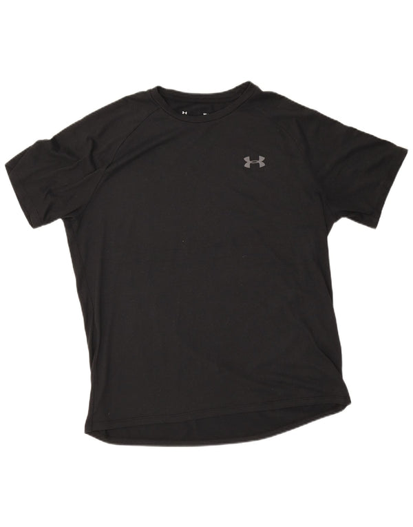 Ανδρικό T-Shirt Under Armour Top Μεσαίο Μαύρο Πολυεστέρα