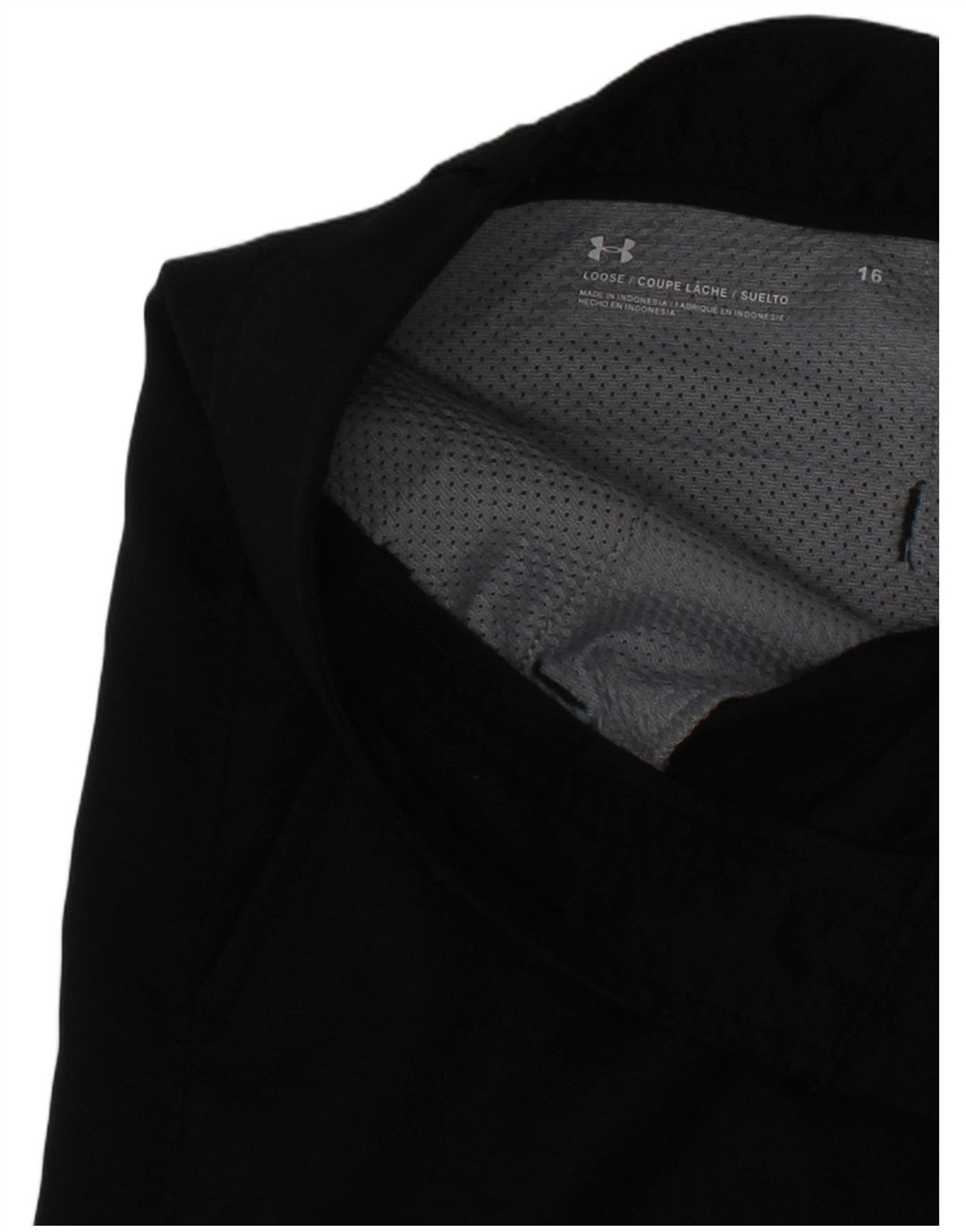 UNDER RARMO Boys Chino Σορτς 15-16 ετών W28 Μαύρο