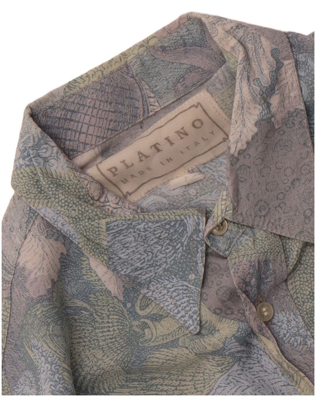 Vintage Ανδρικό Πουκάμισο Μεσαίο Πολύχρωμο Floral