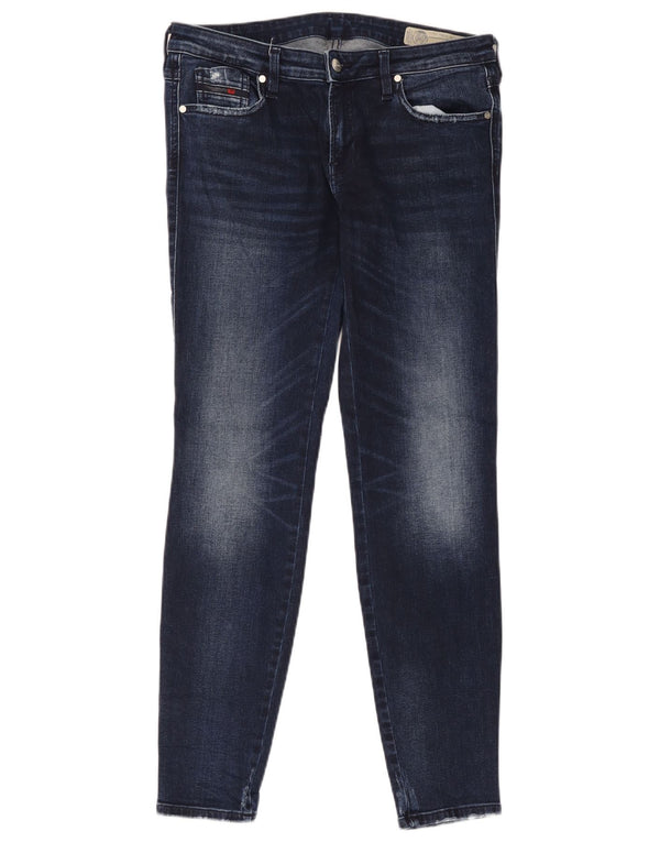 Diesel Γυναικεία Gracey Low Waist Super Slim Skinny Jeans W31 L32 Navy Blue