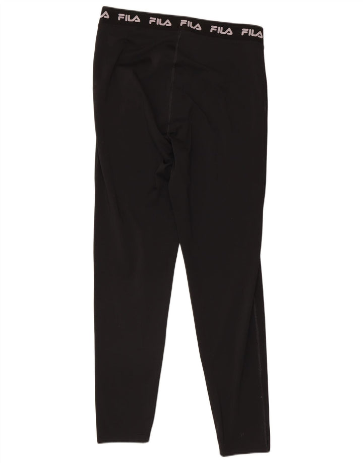 Γυναικεία γραφικά κολάν Fila UK 16 Large Black