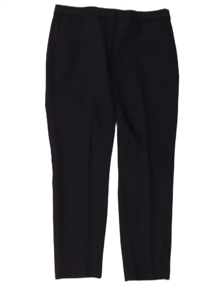 Zara Γυναικείο Slim Παντελόνι XL W32 L28 Navy Blue
