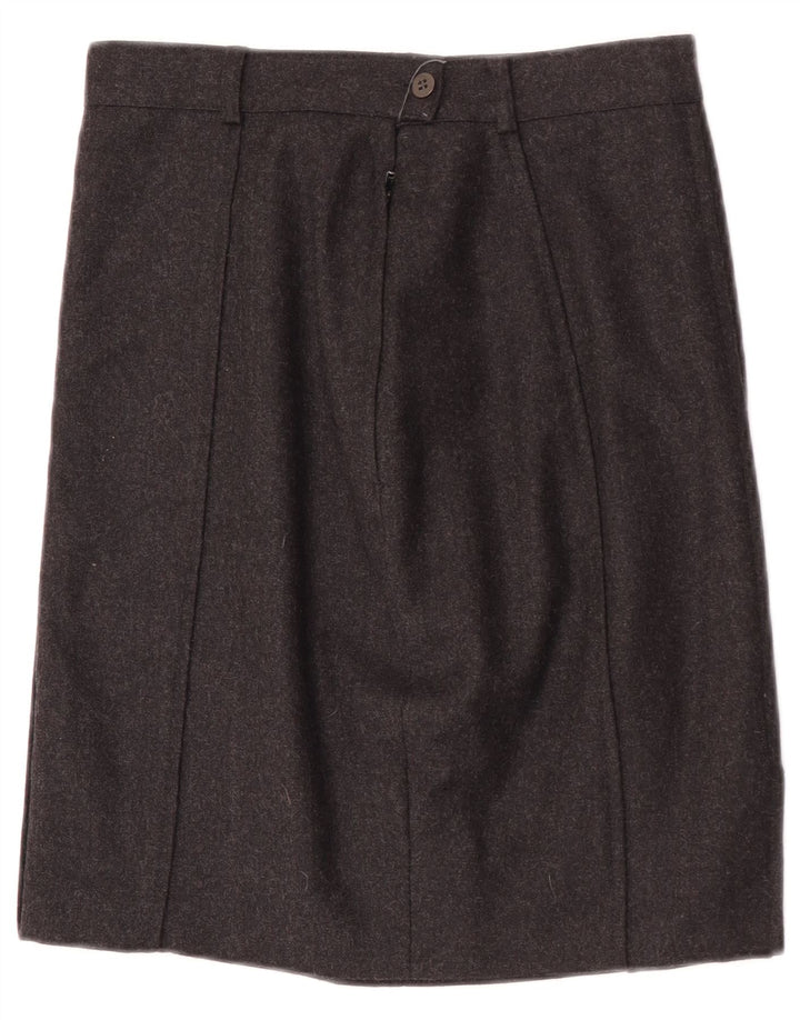 Vintage γυναικεία ίσια φούστα W26 Small Grey