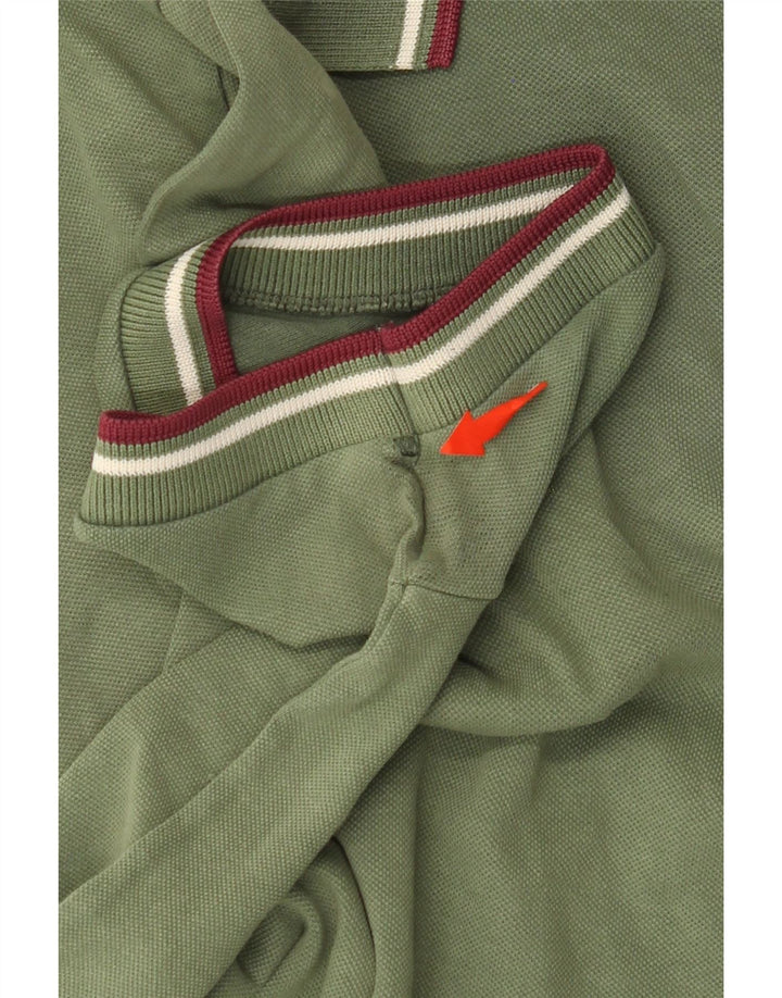 FRED PERRY Ανδρικό πουκάμισο πόλο πράσινο μεγάλο