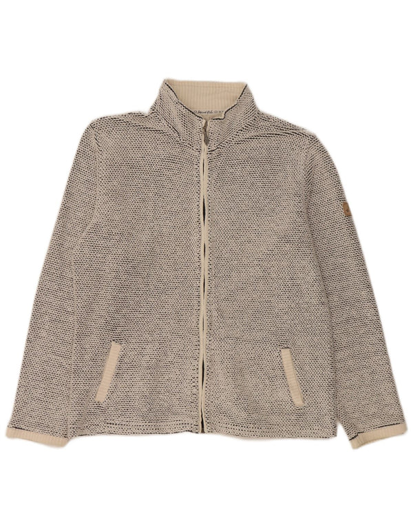 Γυναικεία αθλητική φόρμα Weird Fish Top Jacket UK 18 XL Λευκό φλοράλ βαμβακερό
