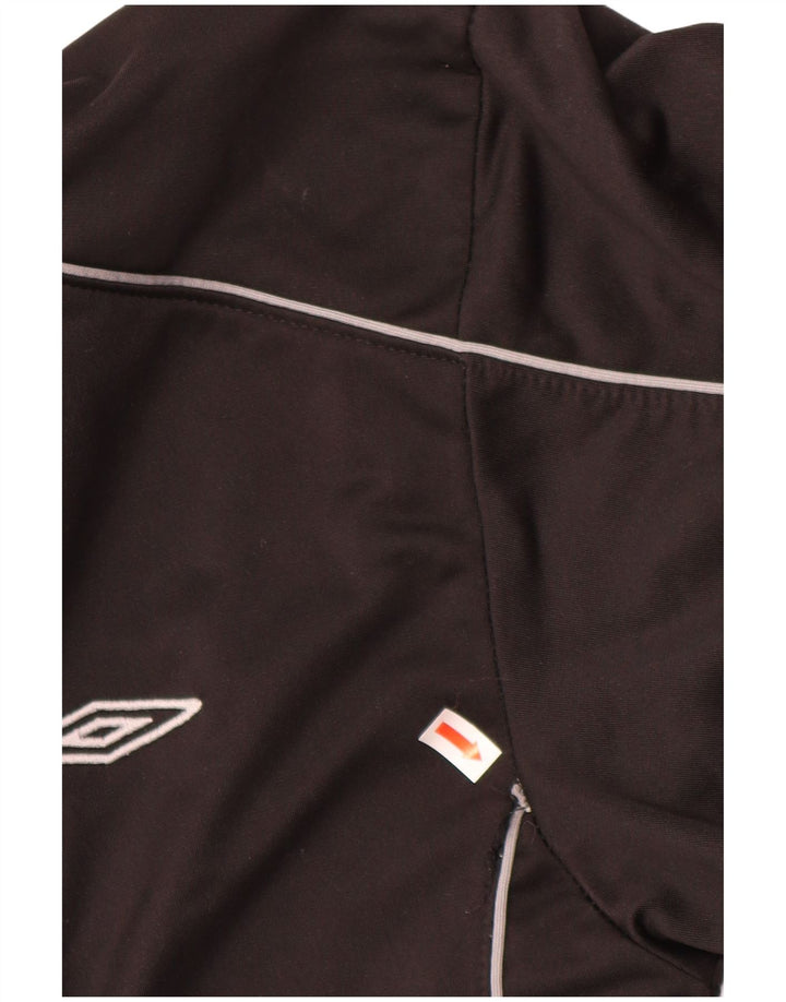 Μπουφάν UMBRO Boys Tracksuit Top Jacket 12-13 Years XL Black Polyester