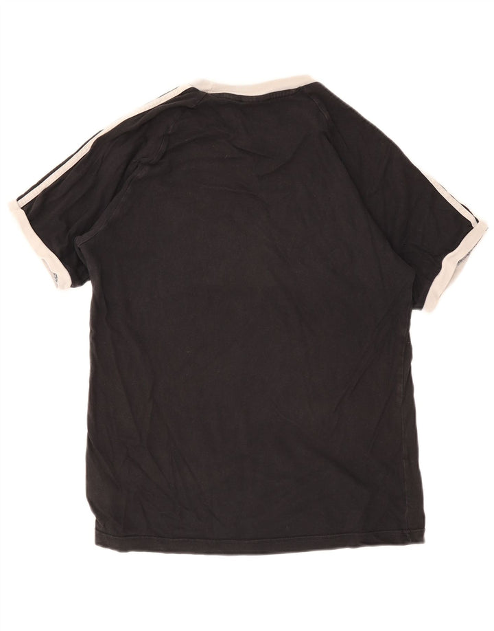 Ανδρικό T-Shirt Adidas Top Μικρό μαύρο βαμβακερό