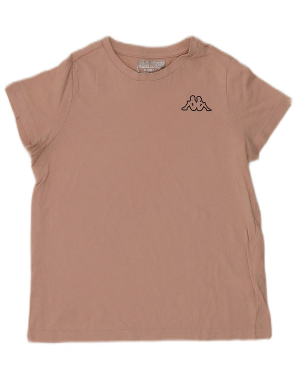 Kappa Γυναικείο T-Shirt Top UK 6 XS Pink Cotton