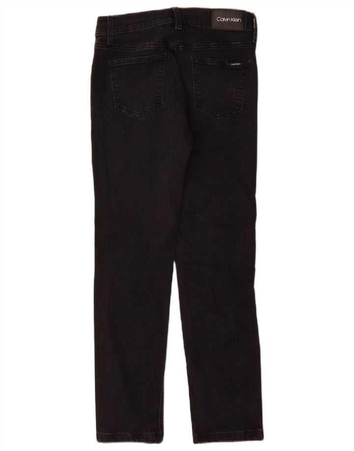 Calvin Klein Γυναικείο Slim Jeans W27 L28 Μαύρο βαμβακερό