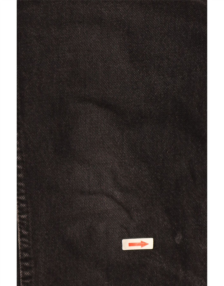 Lee Womens Oklahoma Straight Jeans W29 L30 Γκρι βαμβακερό