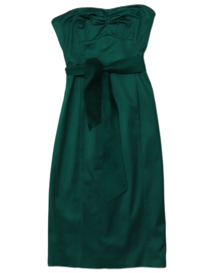 Γυναικείο Στράπλες Φόρεμα COAST UK 8 Small Green Acetate